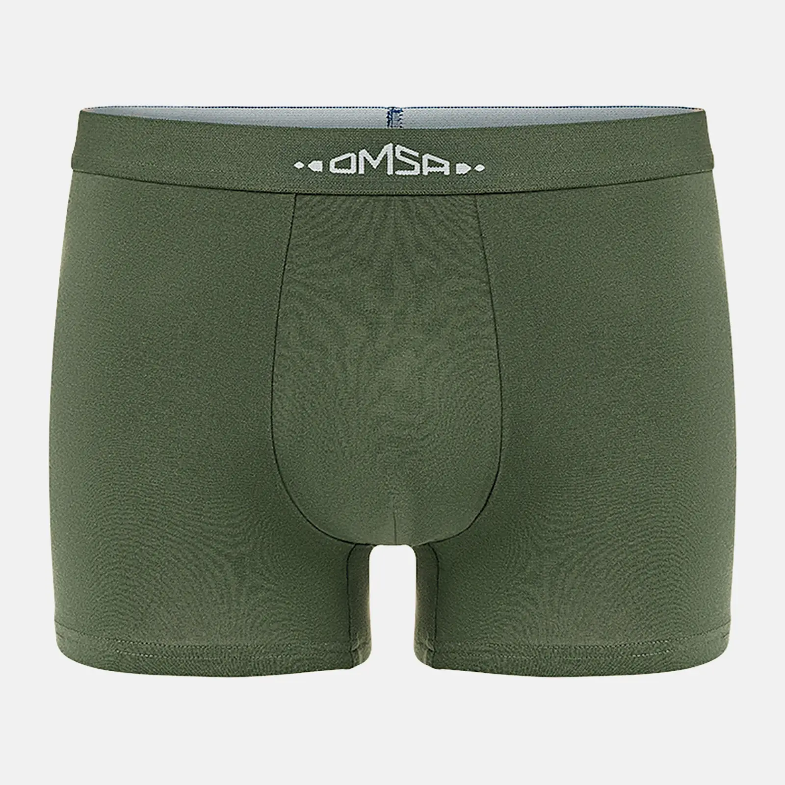 Мужские трусы Basic боксеры хаки р.48 Omsa