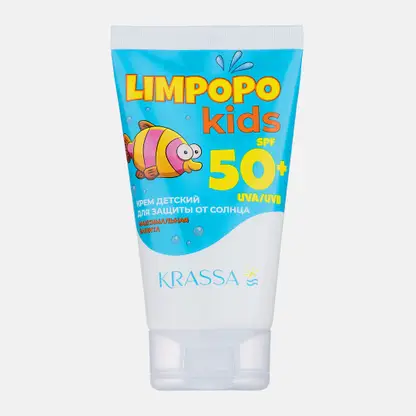Крем солнцезащитный детский SPF50+ Krassa Limpopo Kids 150мл