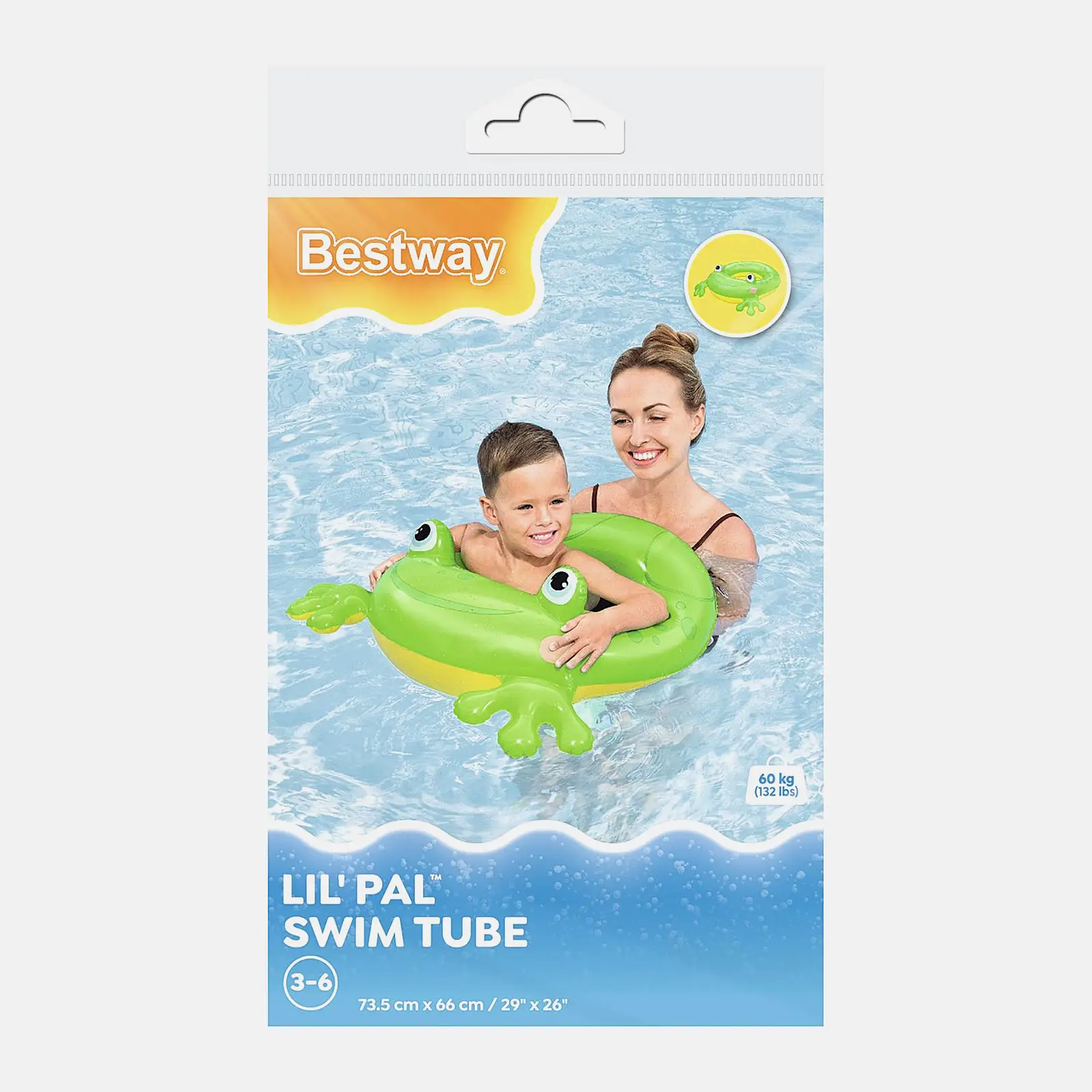 Надувной круг для плавания 3-6 лет Bestway в ассортименте - фото 4