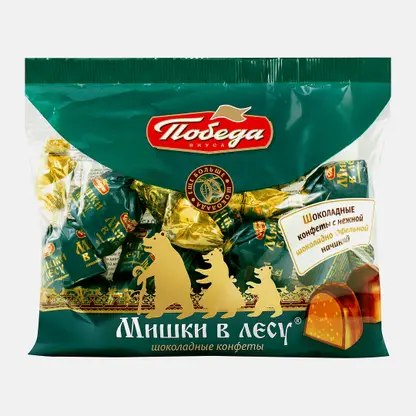 Конфеты Победа Вкуса Мишки в лесу 200г