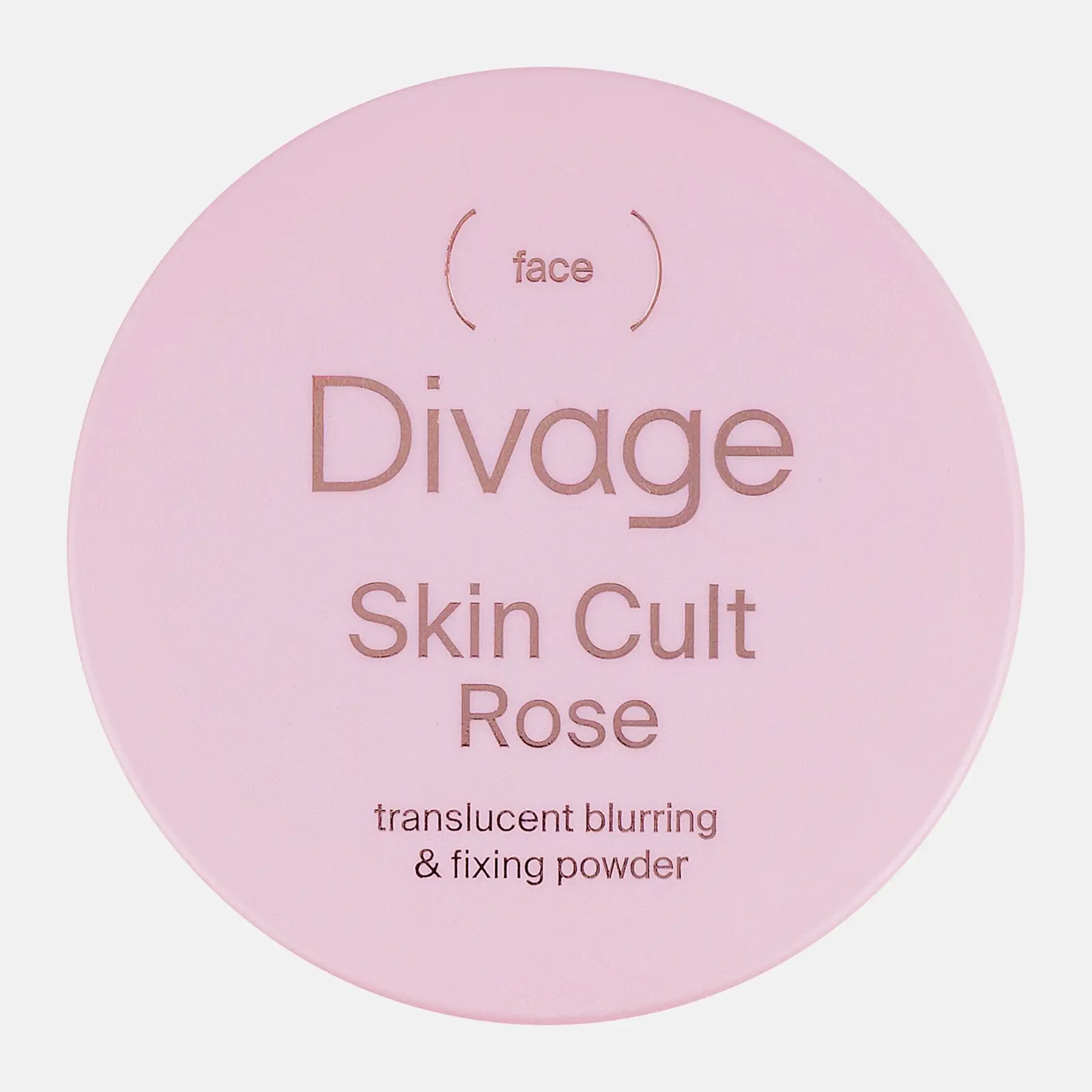 Пудра рассыпчатая для лица Розовая Skin Cult Rose Loose Powder Divage