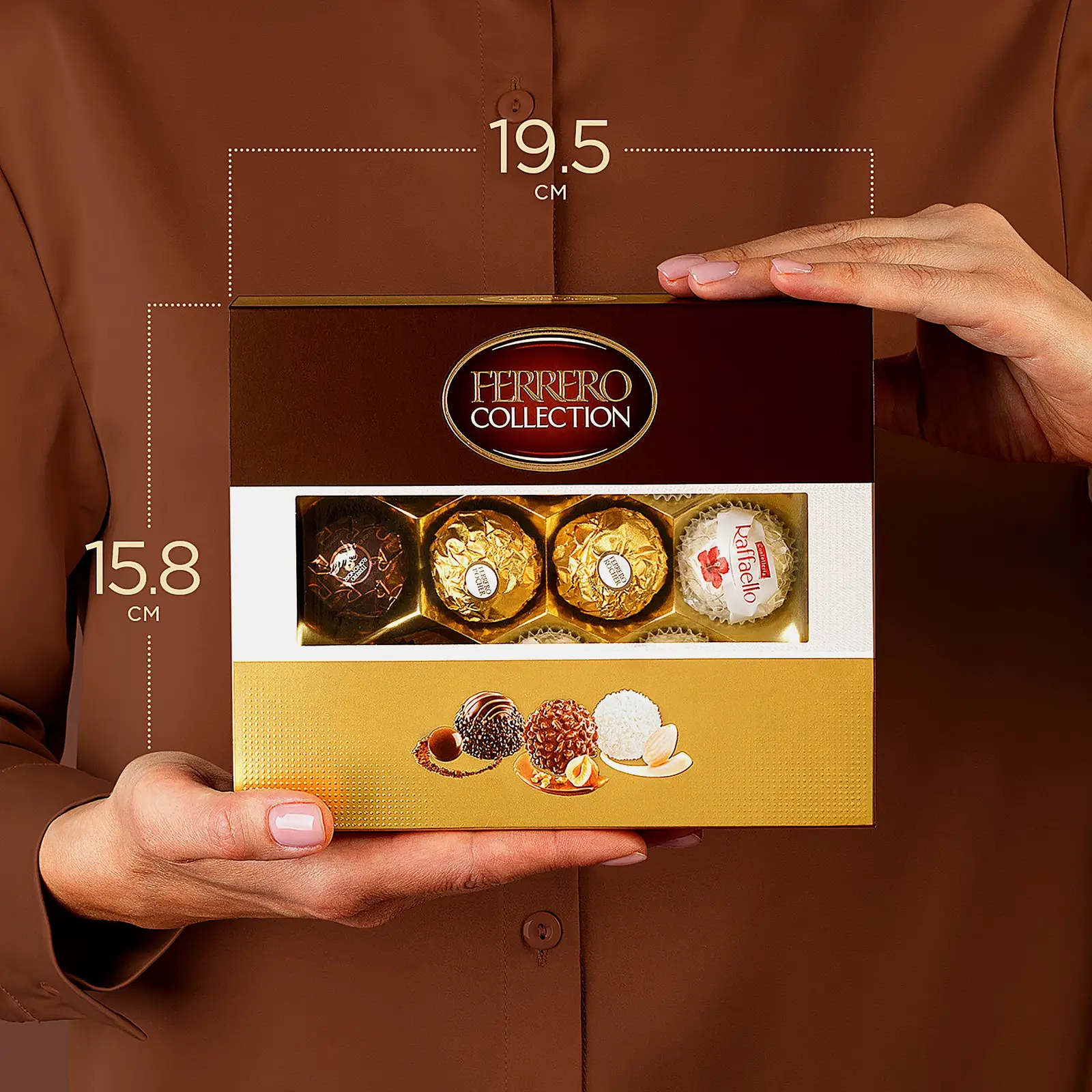 Конфеты шоколадные Ferrero Collection ассорти 109.3г