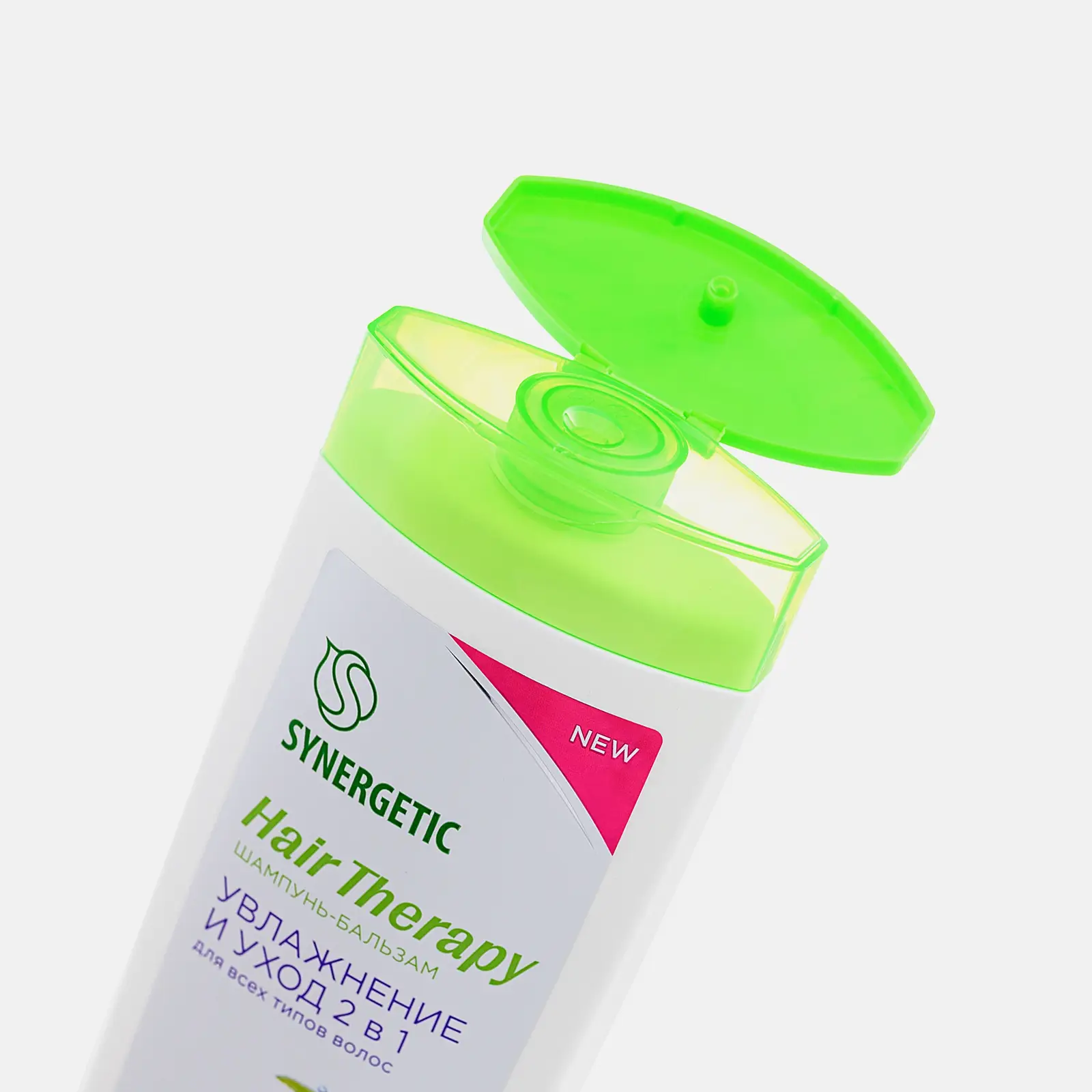 Шампунь Synergetic Hair Therapy увлажнение и уход 2в1 400мл