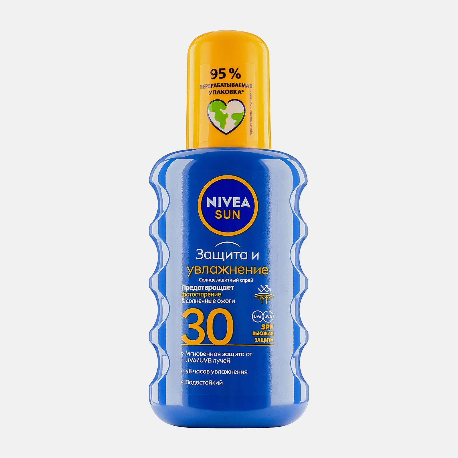 Солнцезащитный спрей для детей SPF30 увлажняющий NIVEA Sun Kids 200мл