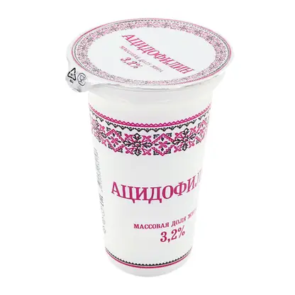Изображение товара Ацидофилин Славянские Кружева 3.2% 200г