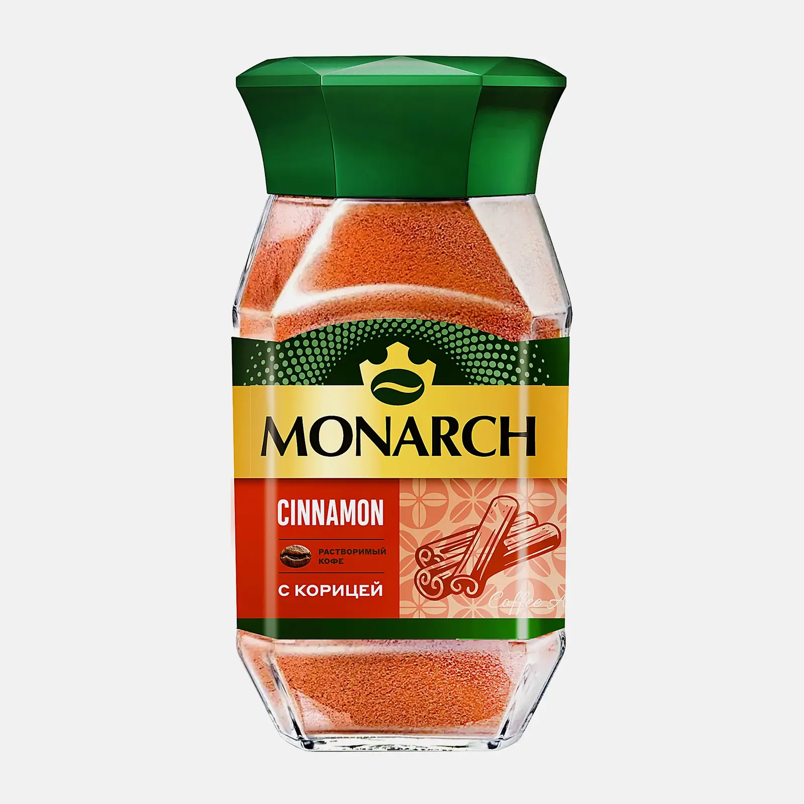 Изображение товара Кофе растворимый Monarch Cinnamon с корицей натуральный 90г