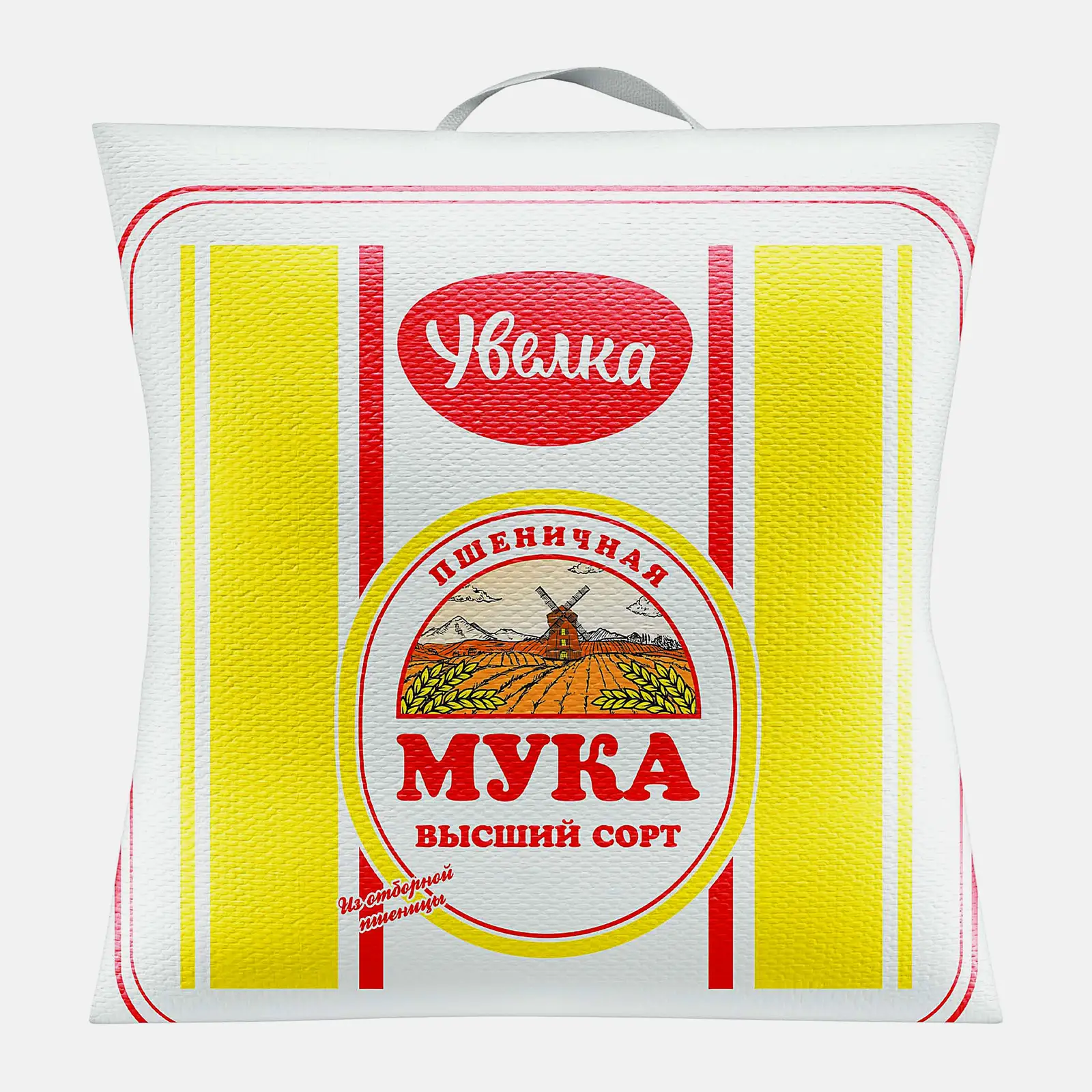 Мука пшеничная хлебопекарная высшего сорта Увелка 5кг