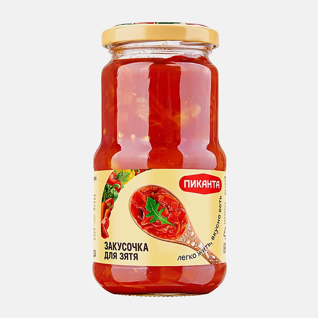 Закуска овощная Пиканта Закуска для зятя 460г