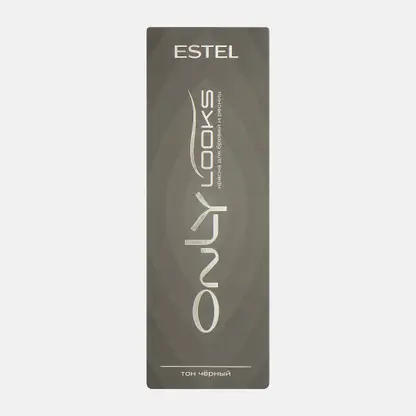 Краска для бровей и ресниц Estel Only looks чёрный тон 80мл