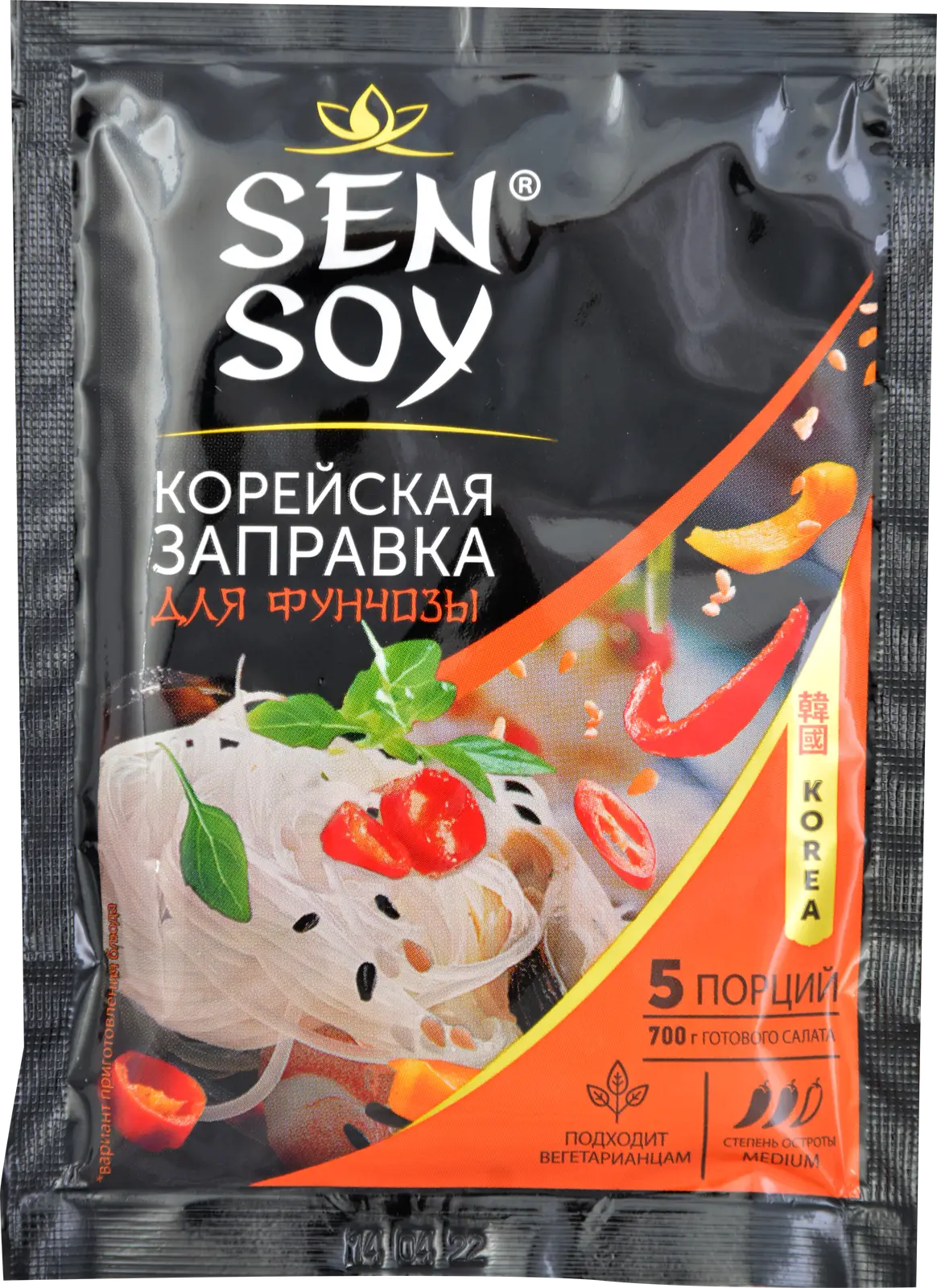 Заправка для фунчозы Sen Soy Корейская 6% 80г — в каталоге на сайте сети  Магнит | Краснодар