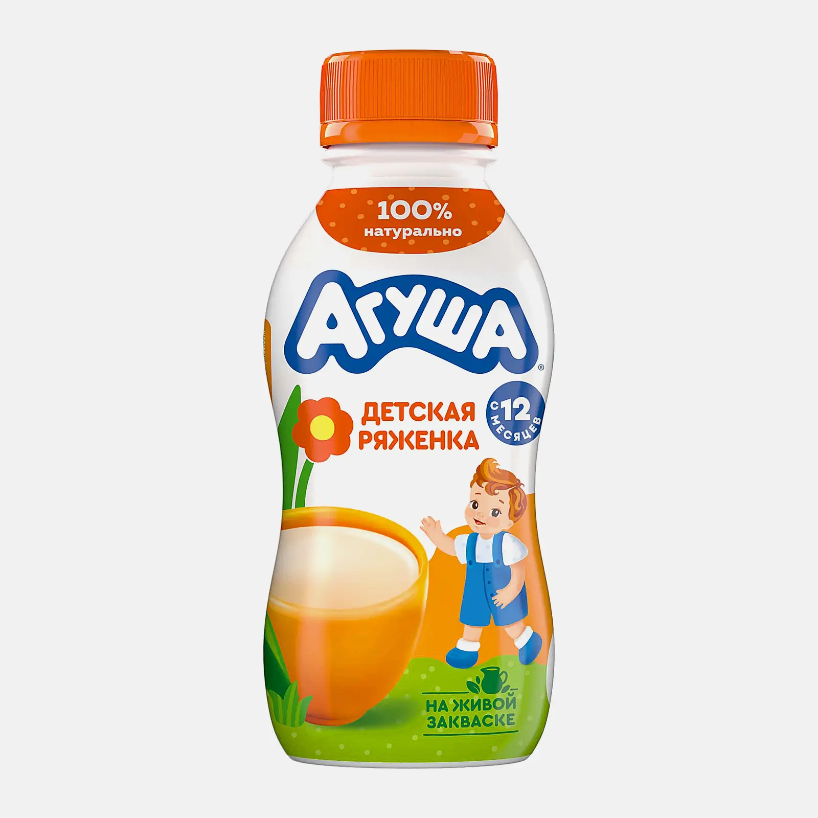 Изображение товара Ряженка детская с 12 месяцев Агуша 2.9% 180г