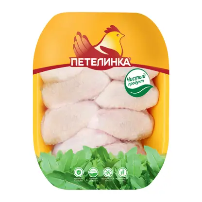 Изображение товара Куриные крылья Петелинка натуральные 1 кг свежие
