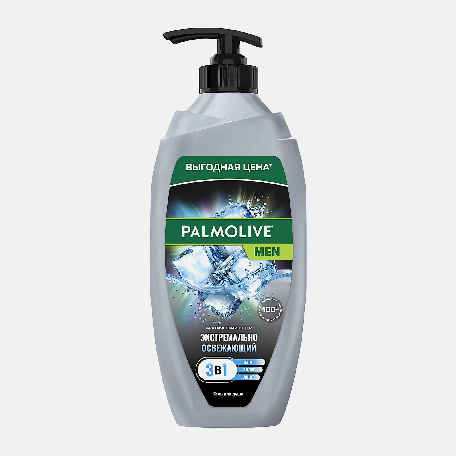 Гель для душа Арктический ветер 3в1 Palmolive 750мл