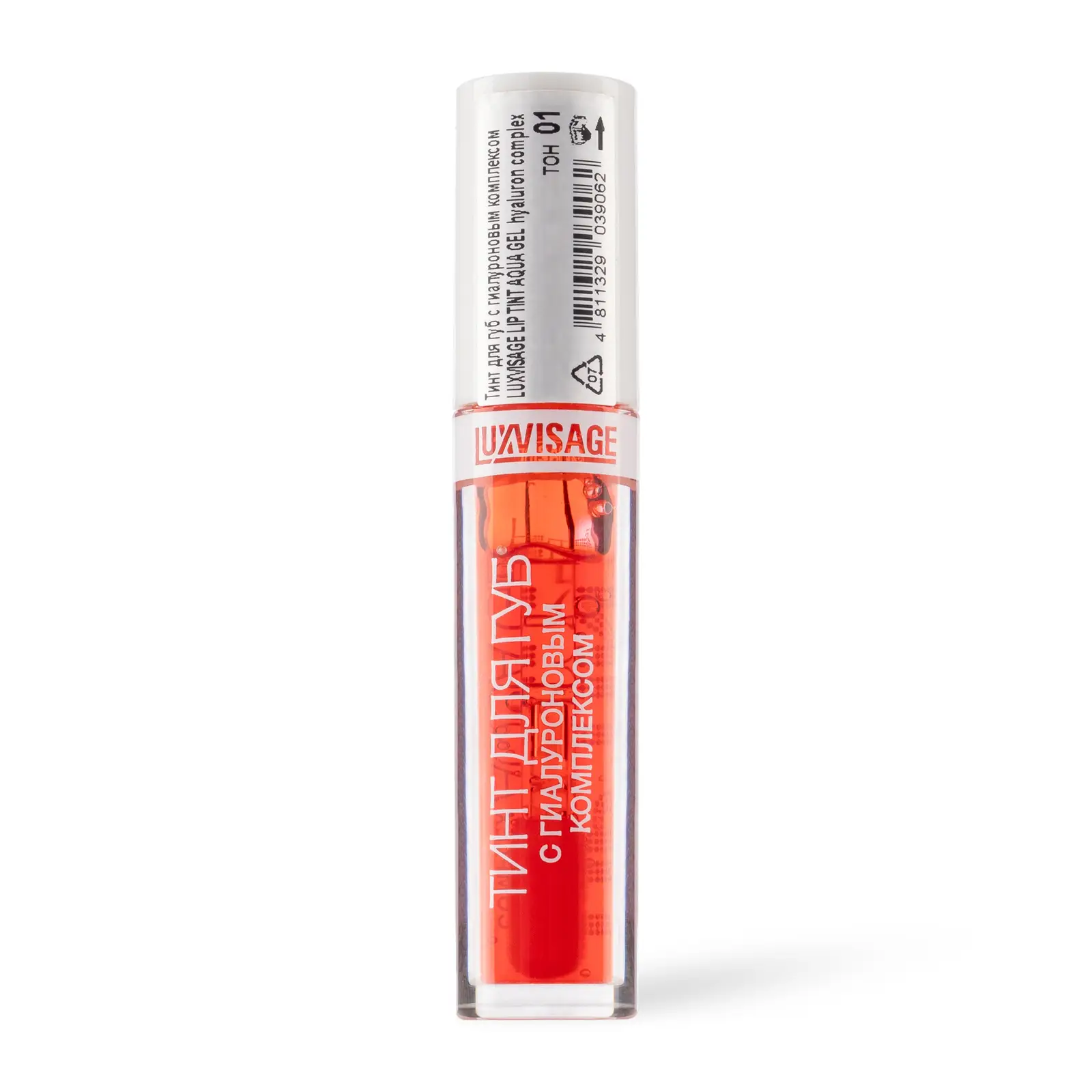 Тинт для губ Luxvisage Lip Tint Aqua Gel тон 01 Aperol