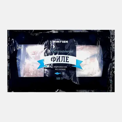 Филе Пангасиуса без головы мороженный натуральный 475г