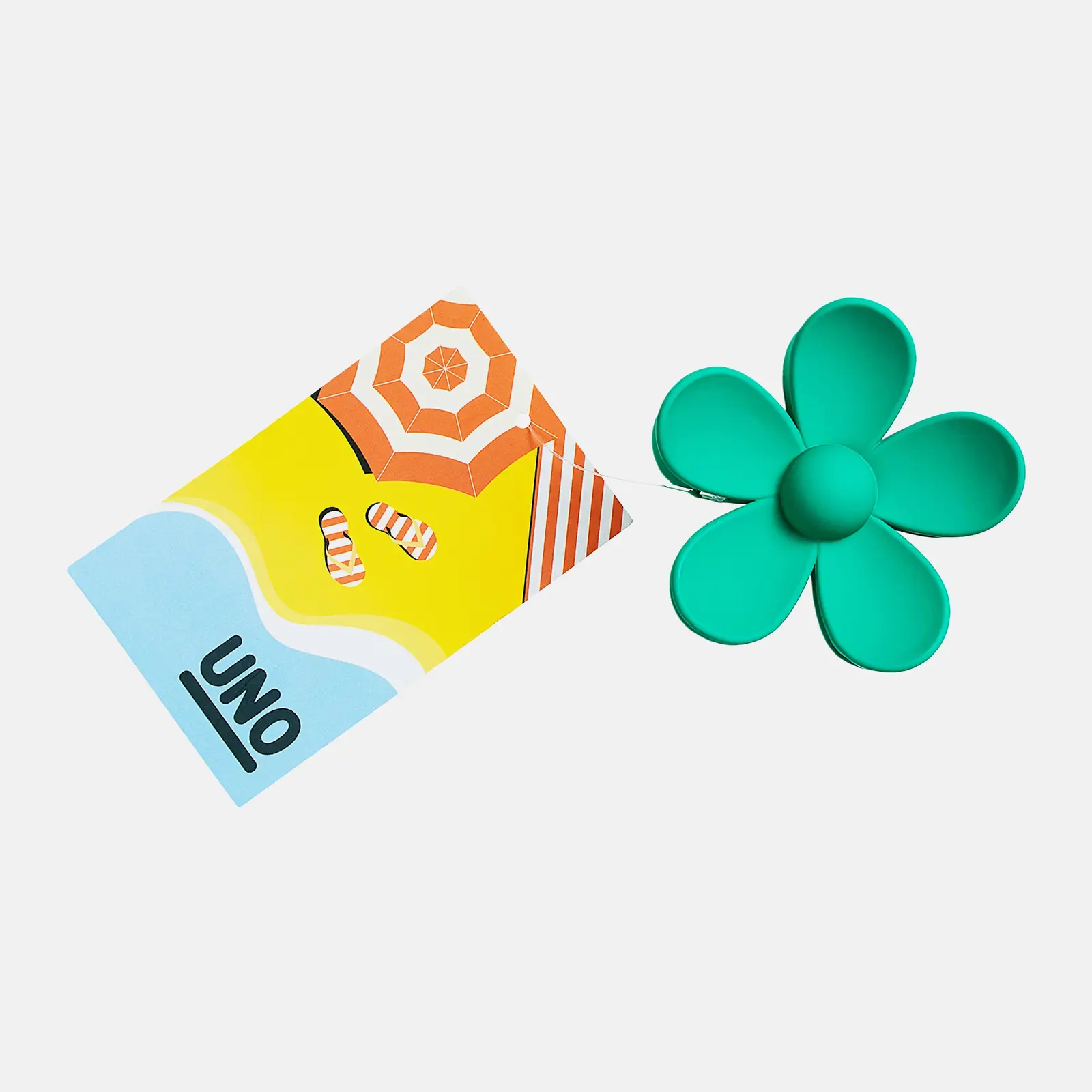 Зеленая заколка для волос Nily Энэл Груп