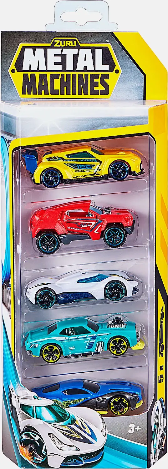 Набор моделей автомобилей 1:64 Zuru 5шт в ассортименте 200г 10.8*3.5*30см - фото 2 Набор моделей автомобилей 1:64 Zuru 5шт в ассортименте 200г 10.8*3.5*30см - фото 2