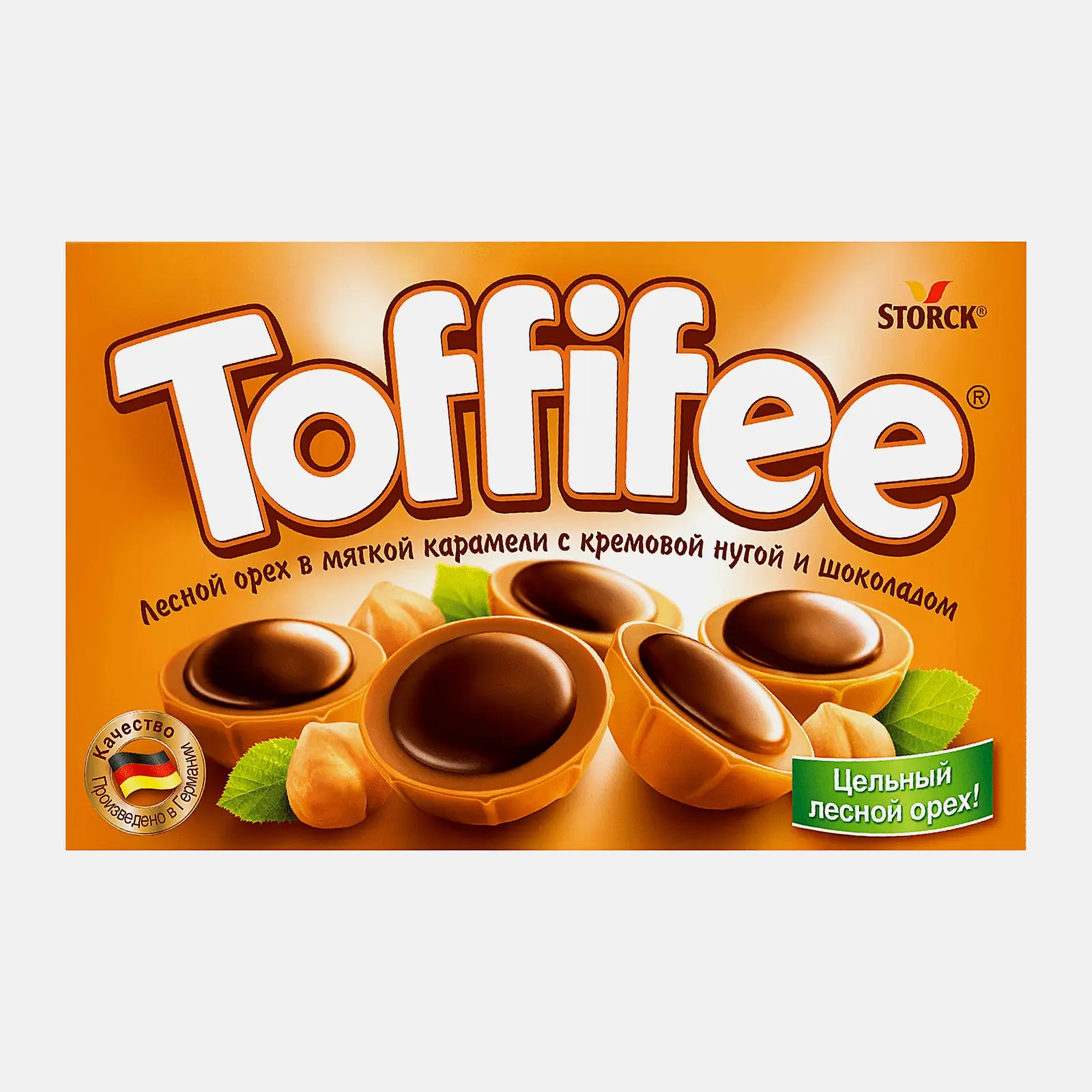 Изображение товара Конфеты Лесной орех в карамели Toffifee 125г - вкусный десерт