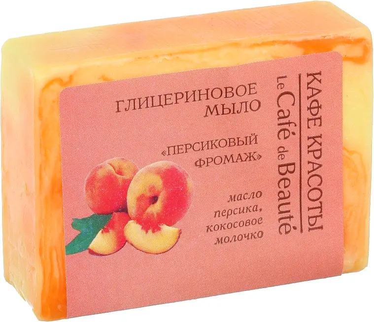 Глицириновое мыло Кафе красоты ручной работы 100г в ассортименте