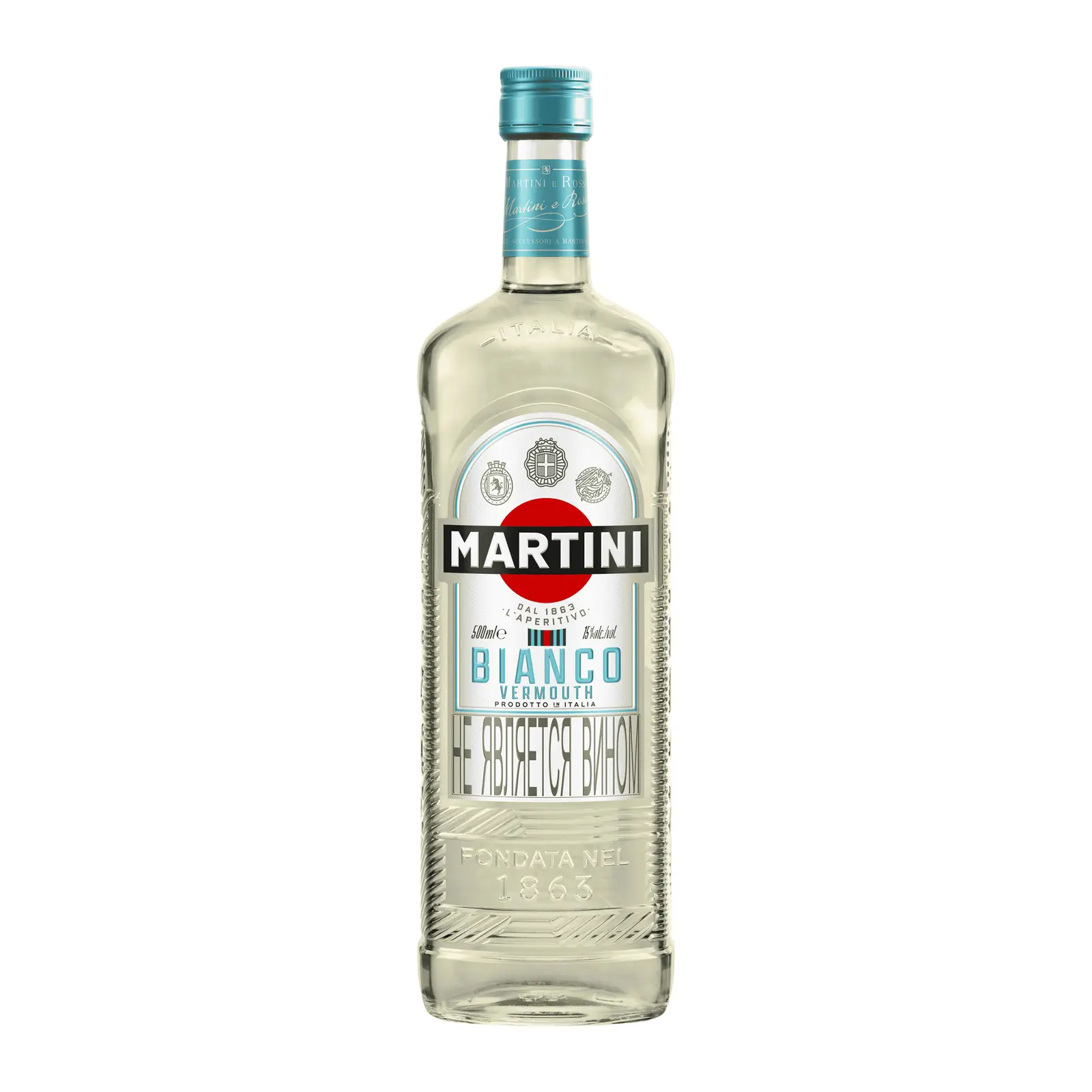 Изображение товара Martini Bianco белый сладкий вермут 15 0.5л Италия