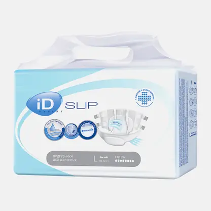 Подгузники для взрослых р.L Slip Expert ID 30шт