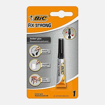 Клей секундный Bic Fix Strong 3г