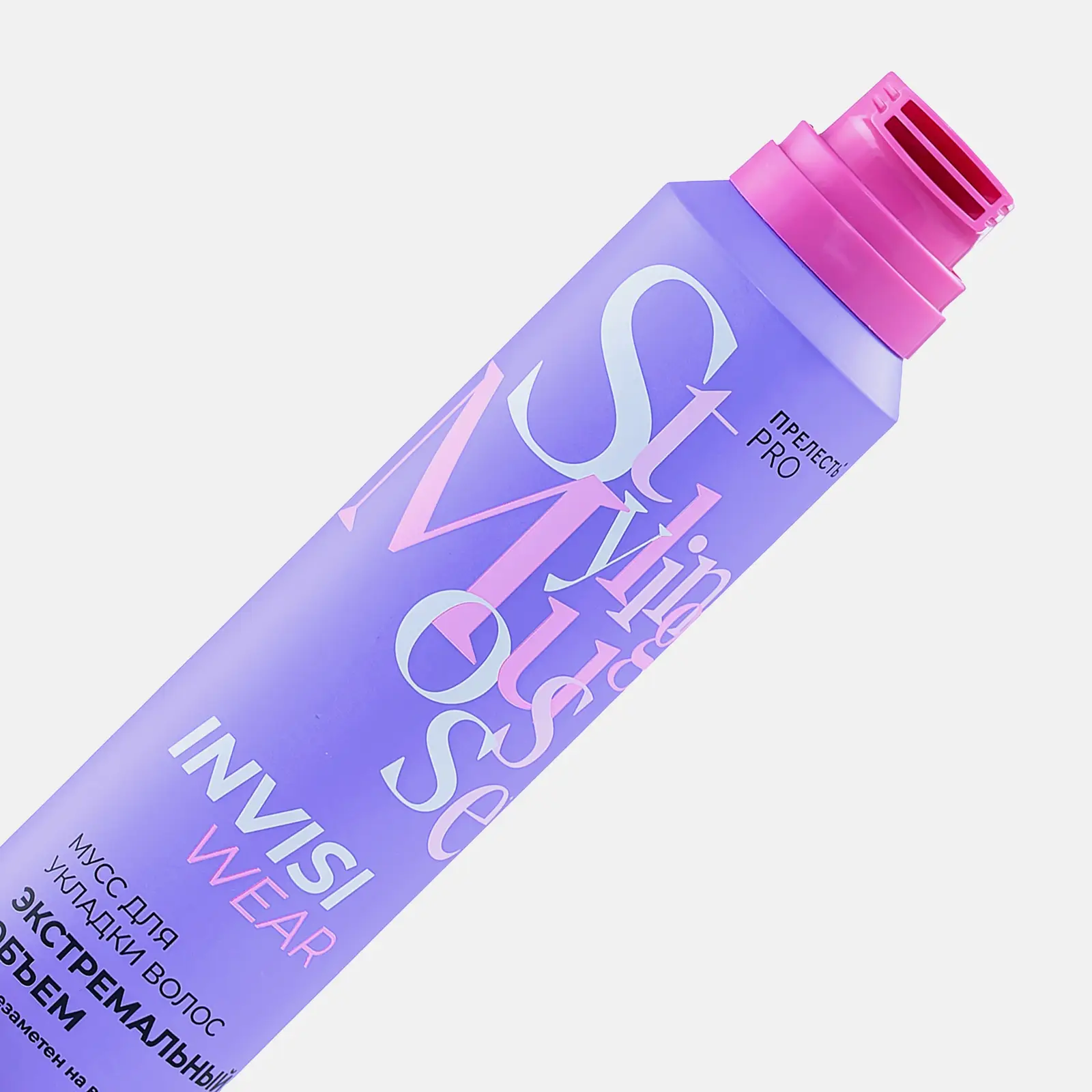 Мусс для волос Мегаобъем сверхсильная фиксация Прелесть Professional 200мл