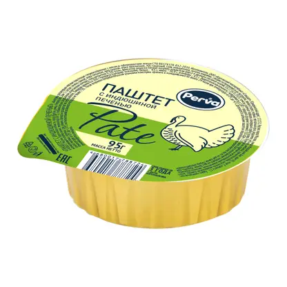 Изображение товара Паштет Perva с индюшиной печенью 95г