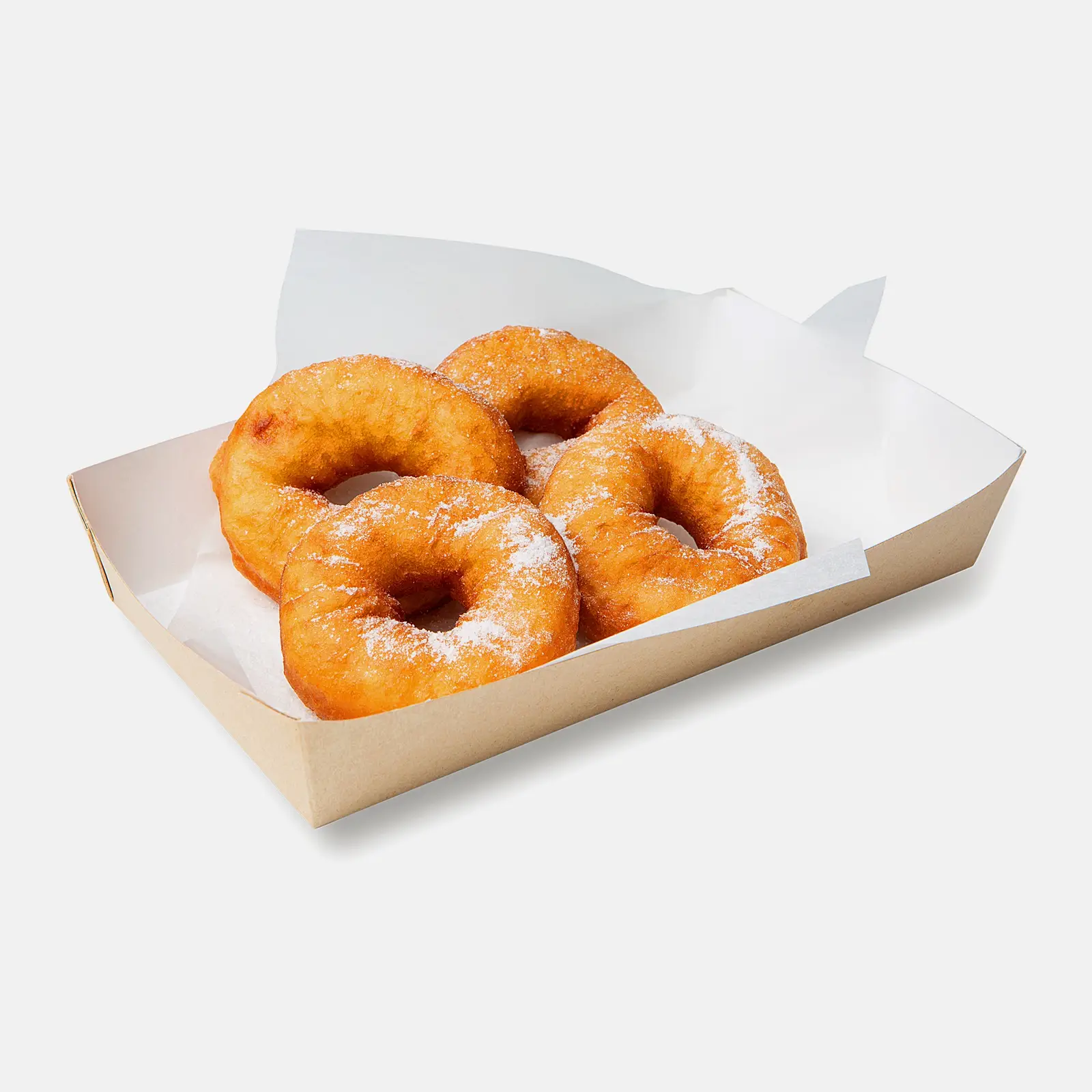 Изображение товара Пончики 4шт 250г от Тандер - сладкое лакомство