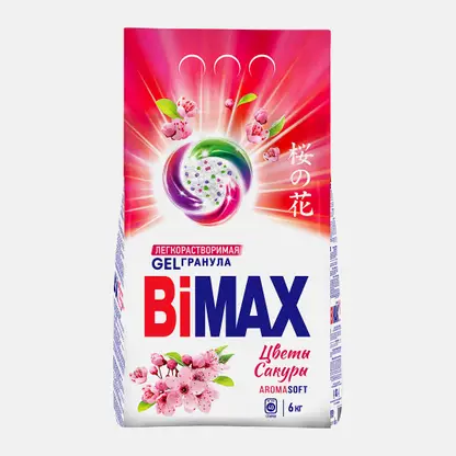 Стиральный порошок Цветы Сакуры Automat Bimax 6кг