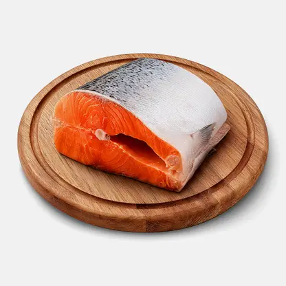 Кусок лосося