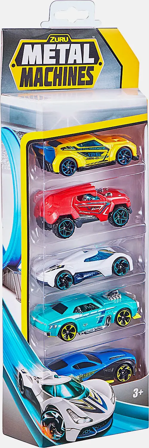 Набор моделей автомобилей 1:64 Zuru 5шт в ассортименте 200г 10.8*3.5*30см - фото 4 Набор моделей автомобилей 1:64 Zuru 5шт в ассортименте 200г 10.8*3.5*30см - фото 4