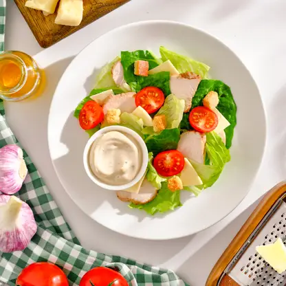 Изображение товара Салат Цезарь с курицей М Кухня 200г
