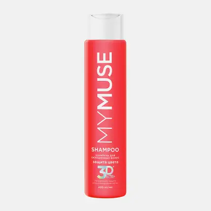 Шампунь для окрашенных волос Mymuse защита цвета и увлажнение 400мл