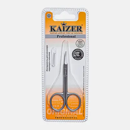 Ножницы для кутикулы Kaizer матовые закругленные