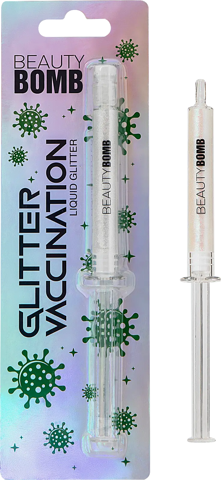 Жидкий глиттер Glitter Vaccination тон 02 Beauty Bomb Ufo