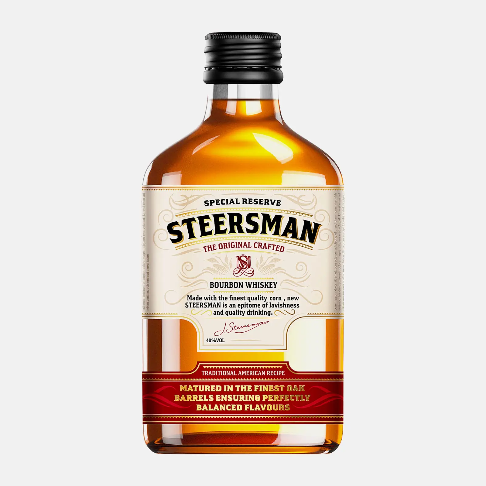 Изображение товара Виски Steersman зерновой 40% объем 250мл