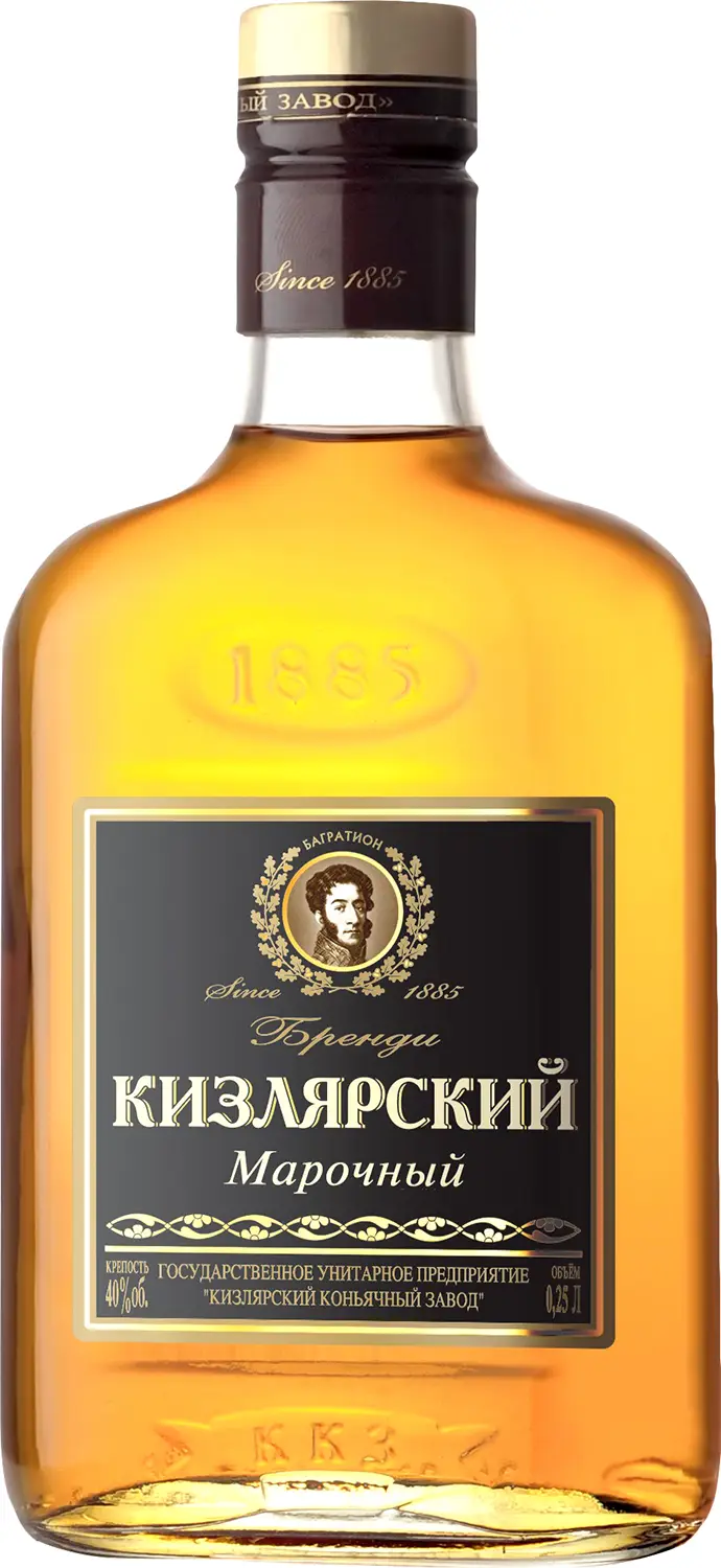 Изображение товара Бренди Кизлярский Марочный 6 лет 40% 250 мл
