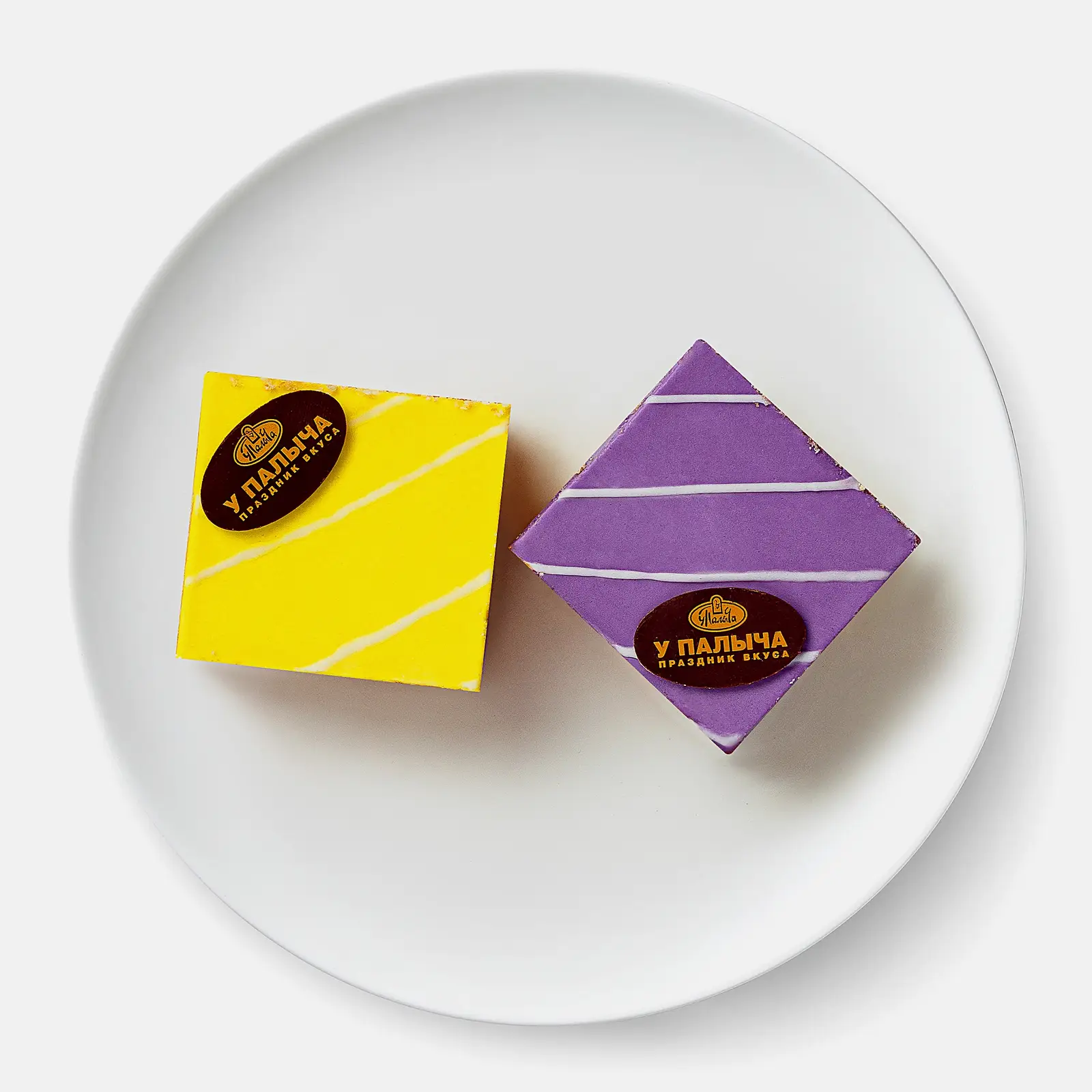 Изображение товара Пирожное Тет-а-тет с апельсином и смородиной 270г У Палыча