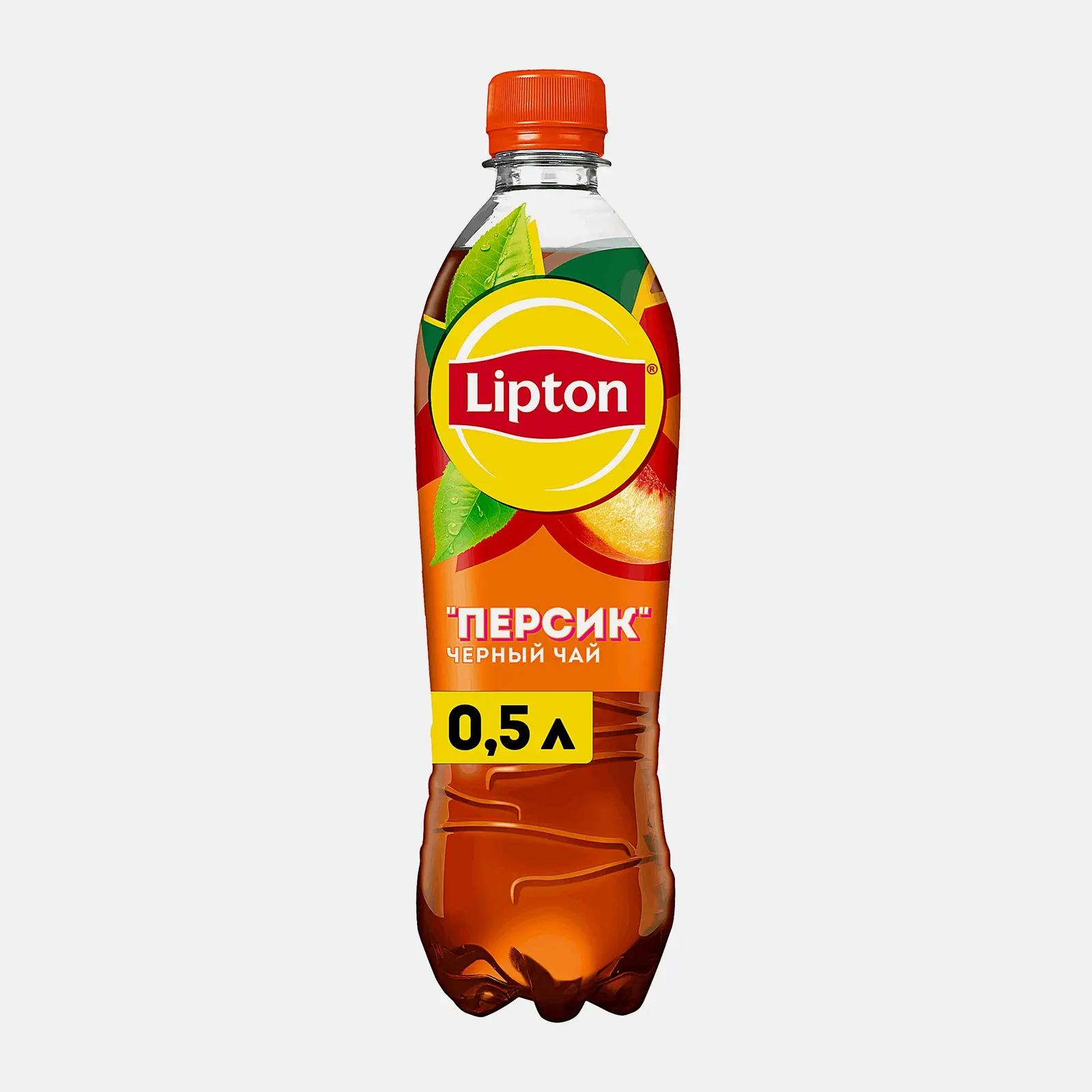 Изображение товара Напиток Lipton Чай черный холодный Персик 500мл