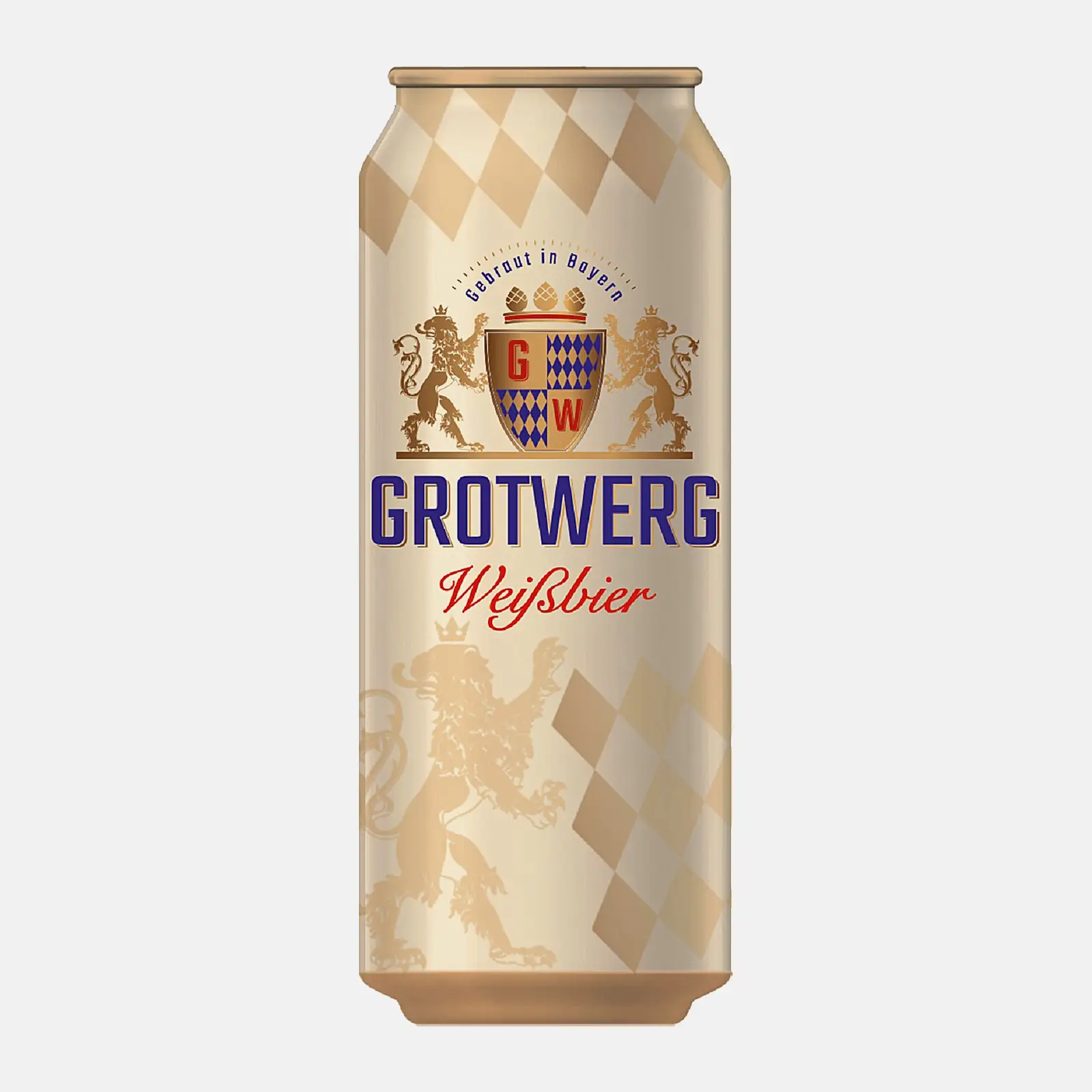 Пиво Grotwerg Weissbier светлое нефильтрованное 4.9% 500мл