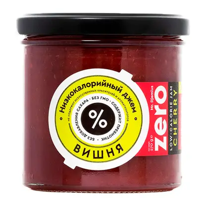 Изображение товара Вишневый джем низкокалорийный Mr. Djemius Zero 270г