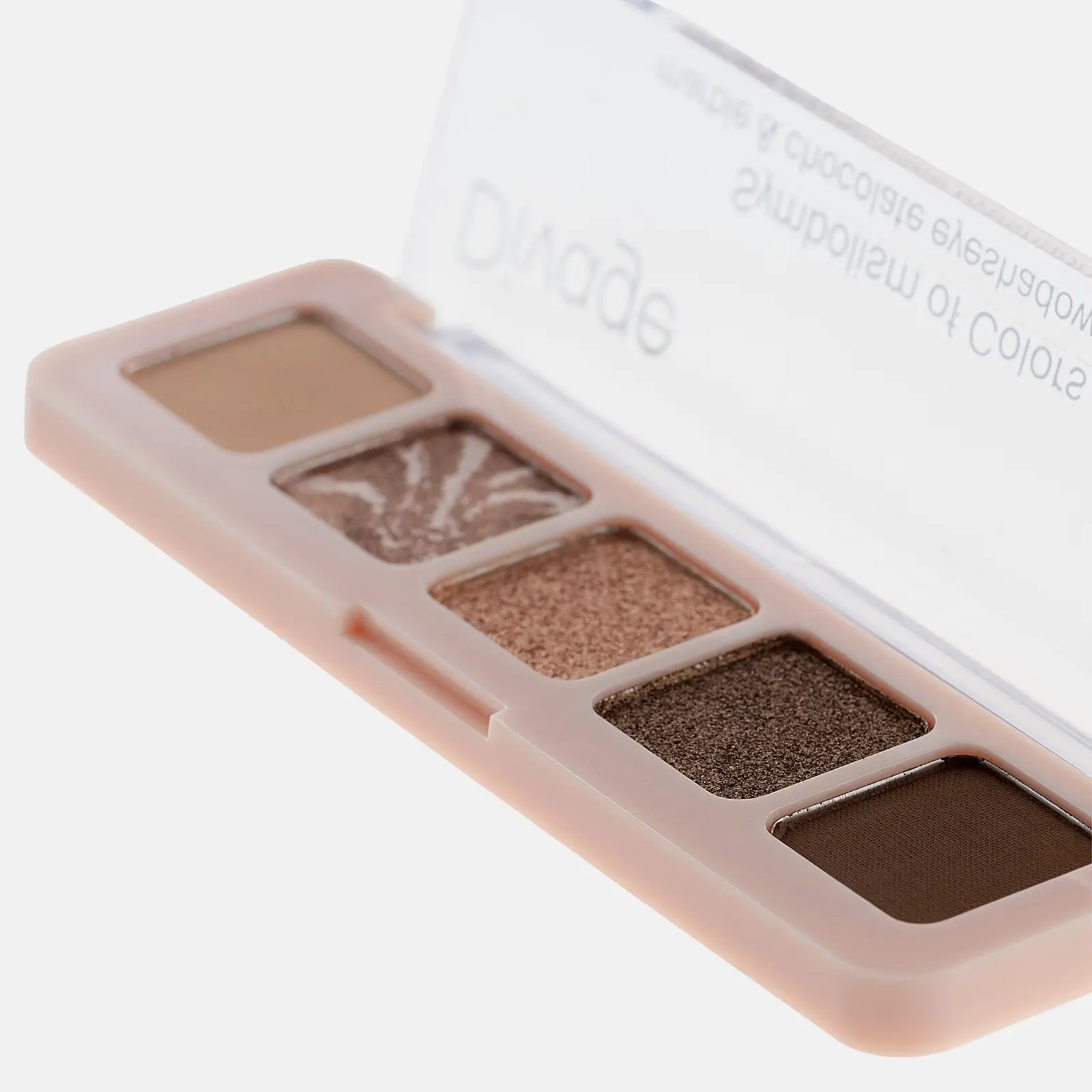 Палетка теней для век Colors Marble&Chocolate Divage