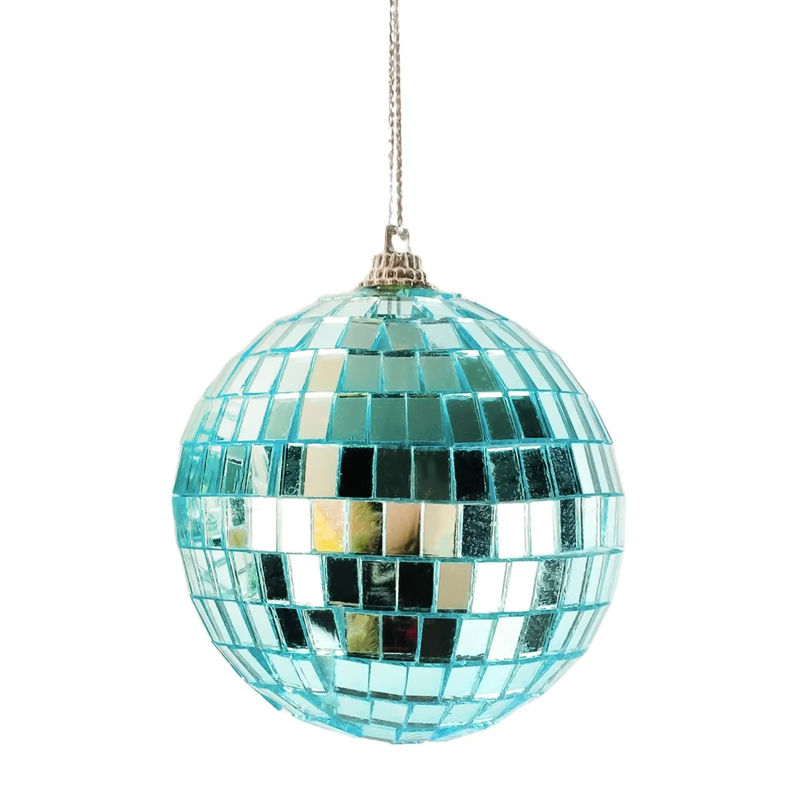 Изображение товара Украшение на елку Диско-шар 7см, яркое елочное украшение в ассортименте