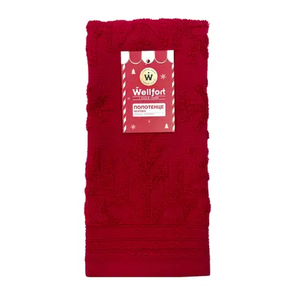 Изображение товара Полотенце махровое жаккард 30*50 в ассортименте