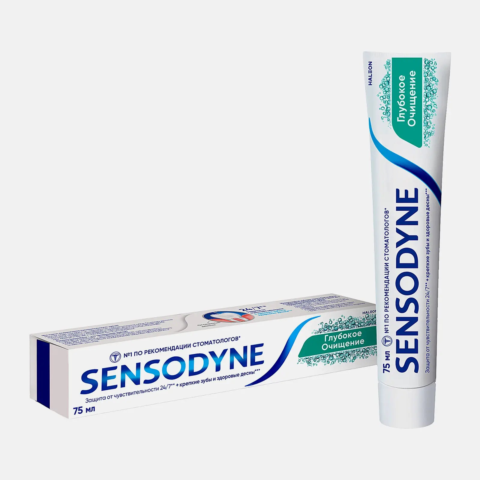 Зубная паста Sensodyne Глубокое очищение 75мл - фото 5 Зубная паста Sensodyne Глубокое очищение 75мл - фото 5