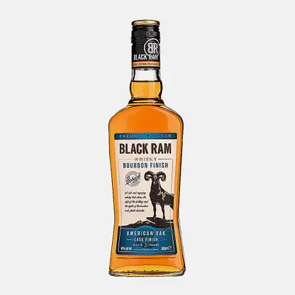 Виски Black Ram Bourbon Finish 3 года купажированный 40% 700мл
