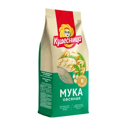 Изображение товара Мука Кудесница овсяная 400г