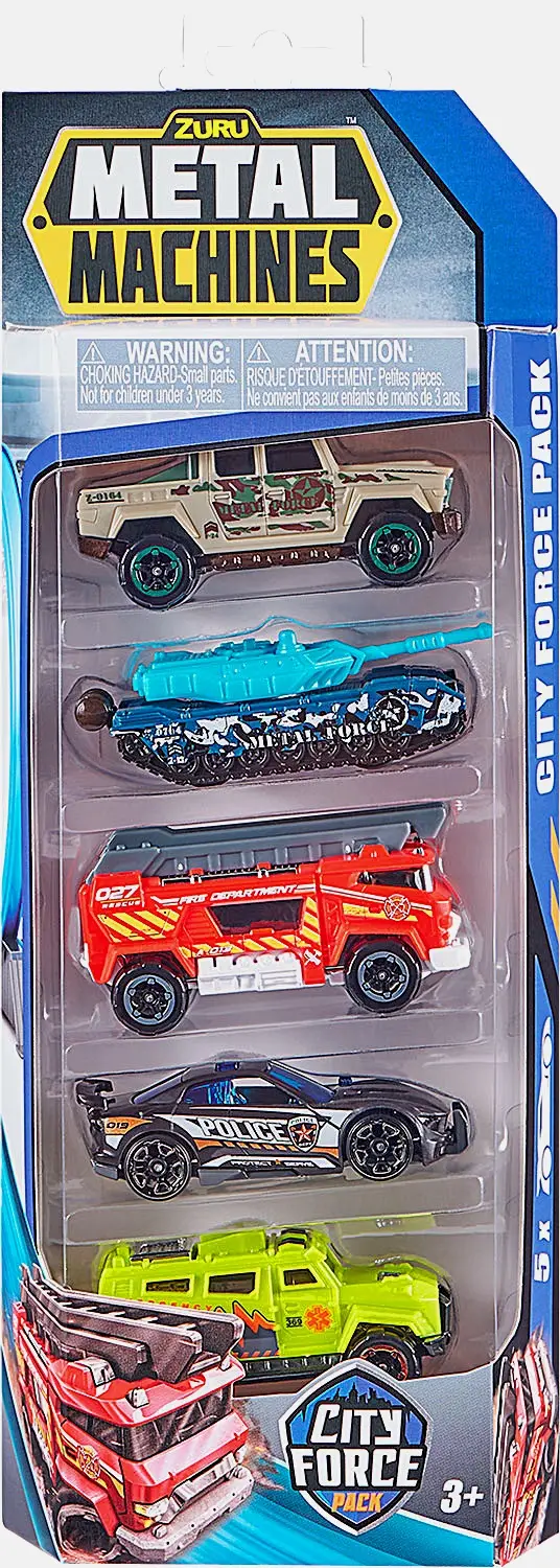 Набор моделей автомобилей 1:64 Zuru 5шт в ассортименте 200г 10.8*3.5*30см - фото 6 Набор моделей автомобилей 1:64 Zuru 5шт в ассортименте 200г 10.8*3.5*30см - фото 6