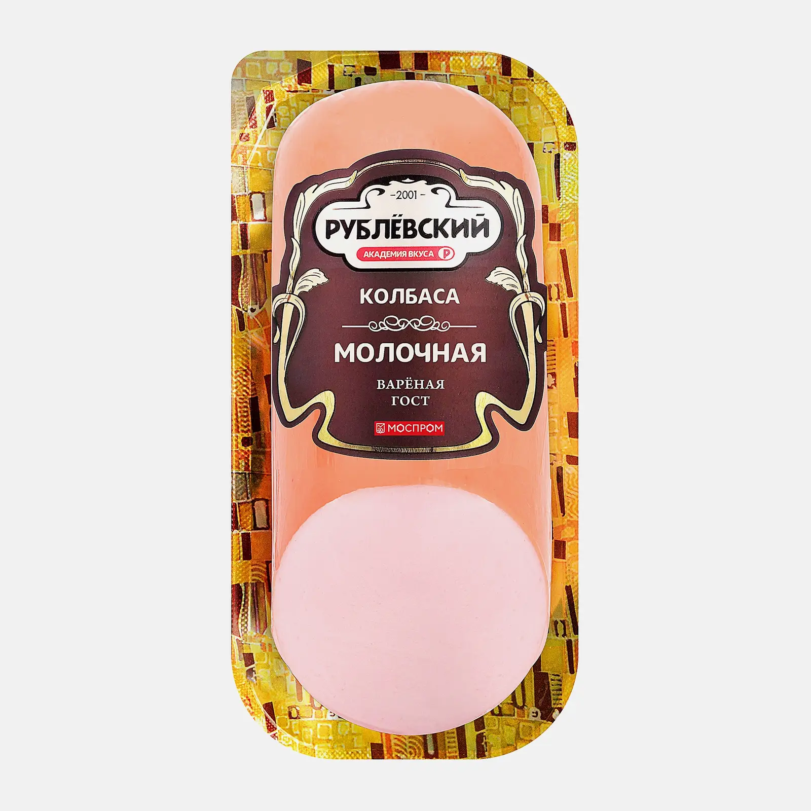 Изображение товара Колбаса Рублевский Молочная вареная 400г из свинины и говядины